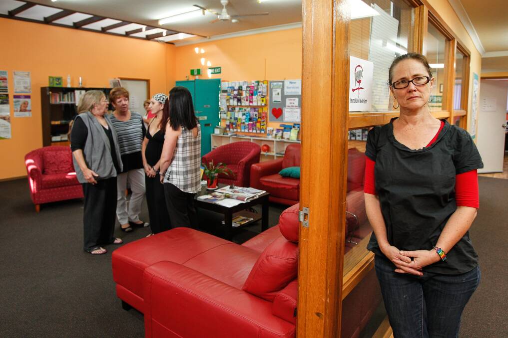 Less access: Illawarra Women's Health Centre general manager Sally Stevenson says such centres are under threat. Picture: CHRISTOPHER CHAN