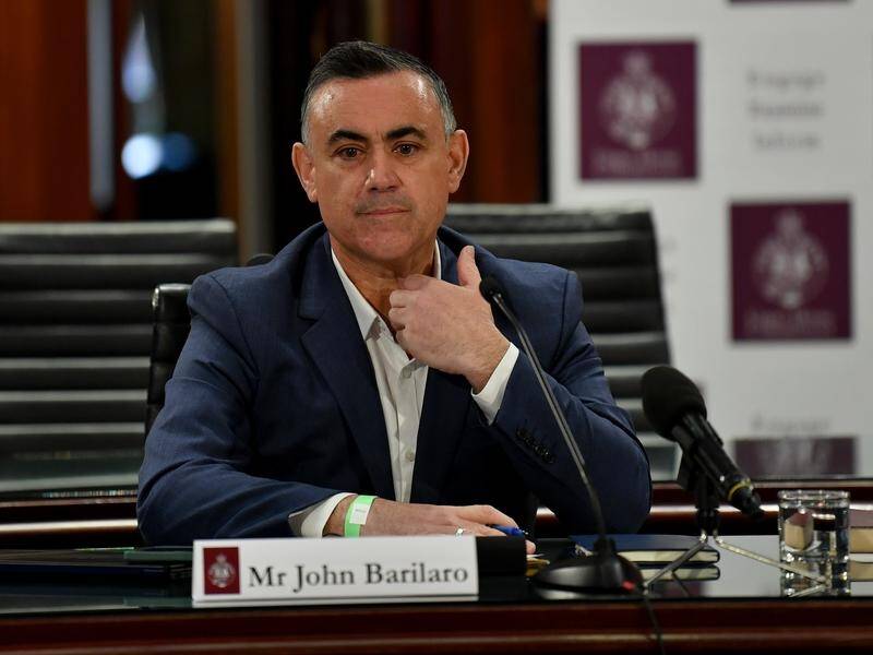 Ex-NSW MP John Barilaro was due to give further evidence about his appointment to a US trade role. (Bianca De Marchi/AAP PHOTOS)