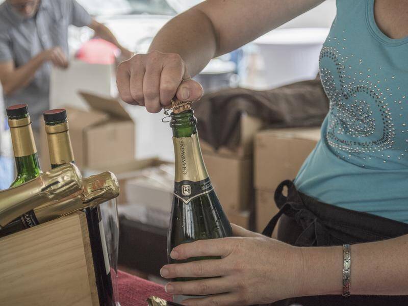 French champagne producers have stockpiled their wine in the UK ahead of Brexit.