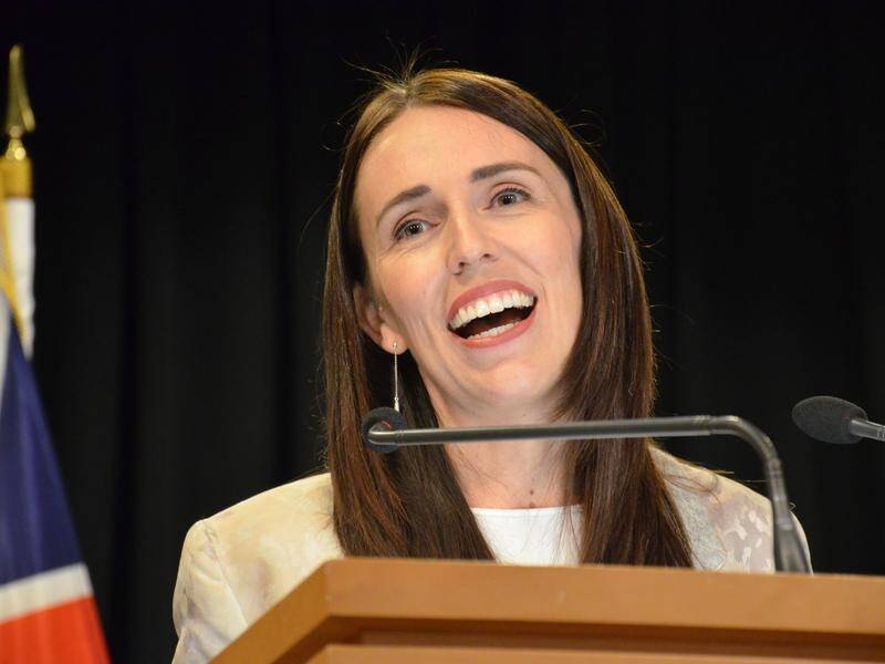 NZ Prime Minister Jacinda Ardern answers questions on her government's mass house-building scheme.