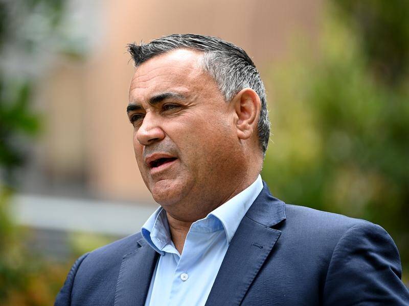 Deputy Premier John Barilaro says the NSW Nationals will run against the Liberals in Port Macquarie.