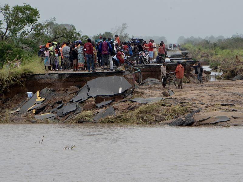 More than 350 people have died as Cyclone Idai hit Mozambique.