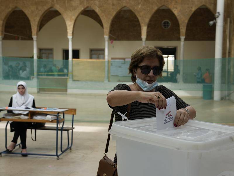 Lebanese are voting in the first parliamentary election since the country's economic collapse.