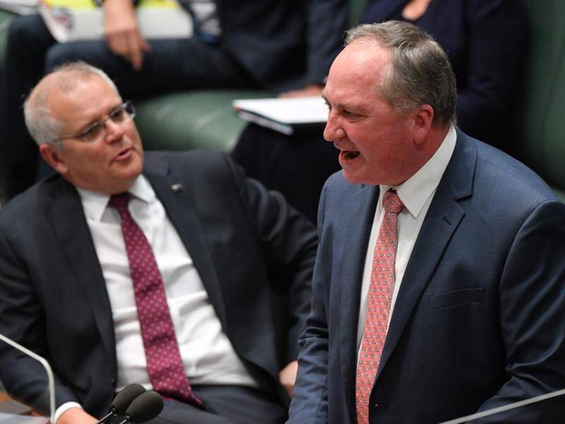 Barnaby Joyce didn't deny Tamworth Mayor Col Murray is Infrastructure Australia's new chair.