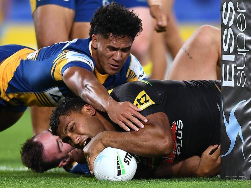 Penrith's Tevita Pangai Junior has been ruled out of Sunday's NRL grand final against South Sydney.