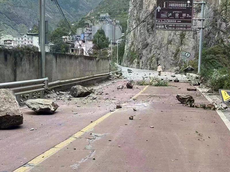 A magnitude 6.8 earthquake in Sichuan province of southwestern China has claimed at least 65 lives. (AP PHOTO)