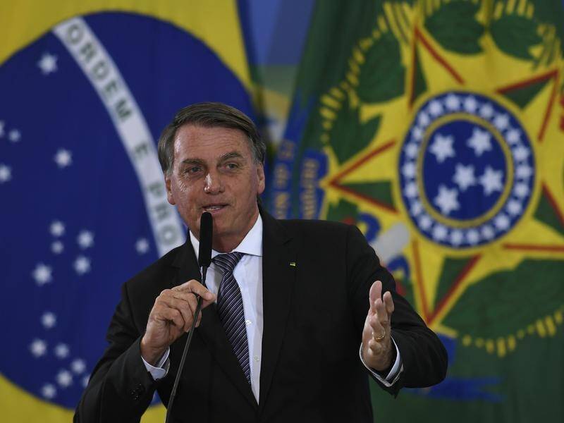 Brazil's President Jair Bolsonaro will seek re-election in October's federal poll.