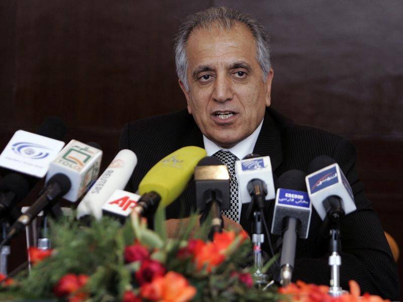 US special envoy for reconciliation Zalmay Khalilzad is leading the US team at the talks.