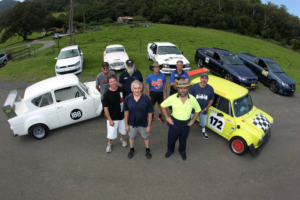 Wollongong Sporting Car Club members get ready for the first Huntley Hillclimb of the year, on Sunday, February 1. Picture: GREG TOTMAN