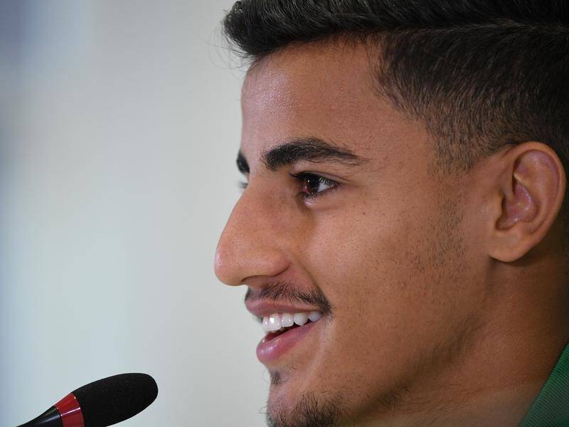 Teenager Daniel Arzani has put his hand up to start in Australia's World Cup clash with Denmark.