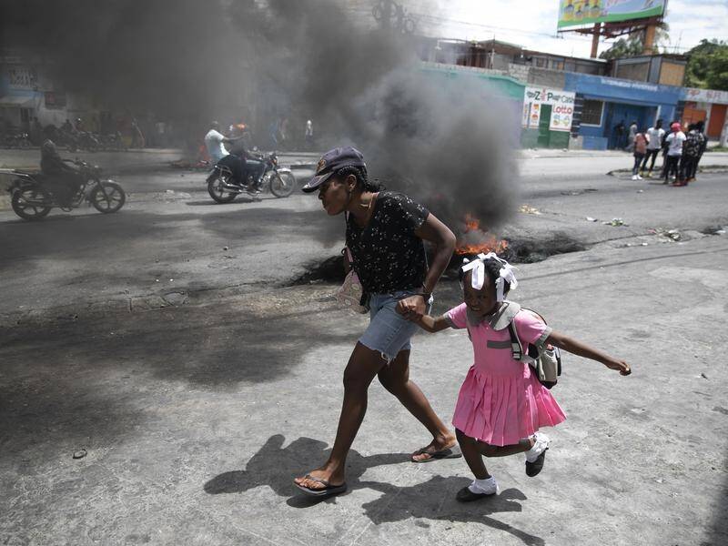 Thousands have been forced to flee amid gang violence in Haiti's capital Port-au-Prince.