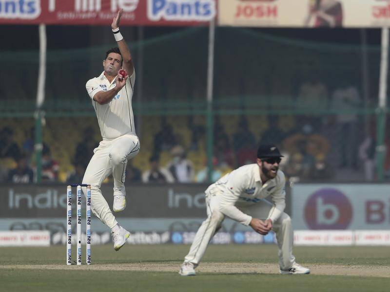 NZ paceman Tim Southee was outstanding as he took 5-69 against India in the first Test in Kanpur.
