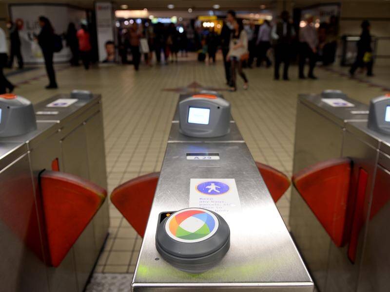 A rail union plan to deactivate Opal readers is up in the air less than 24 hours before it begins. (Dan Himbrechts/AAP PHOTOS)