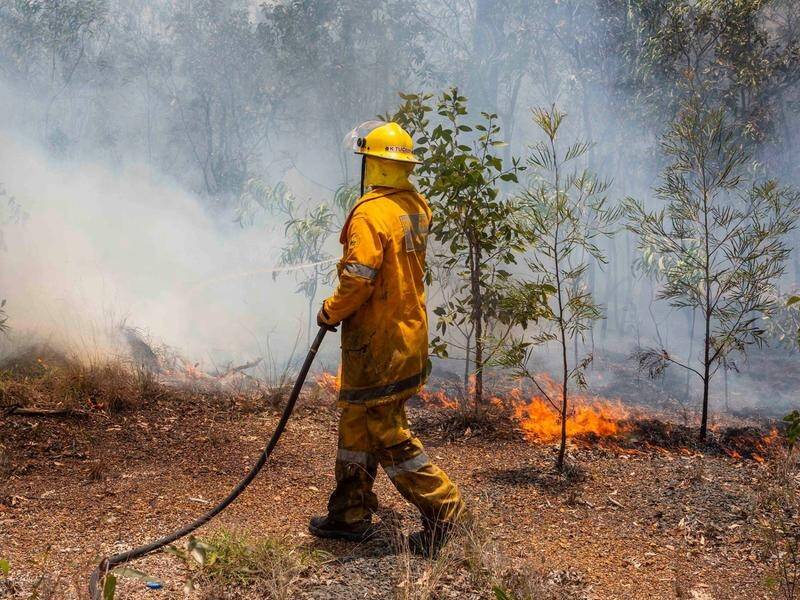 Fire crews are hoping for some relief from a spate of fires burning across NSW. (PR HANDOUT IMAGE/AAP PHOTOS)
