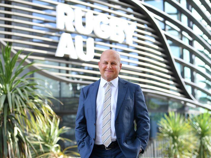 Interim CEO Rob Clarke is planning for a bright future for Rugby Australia.