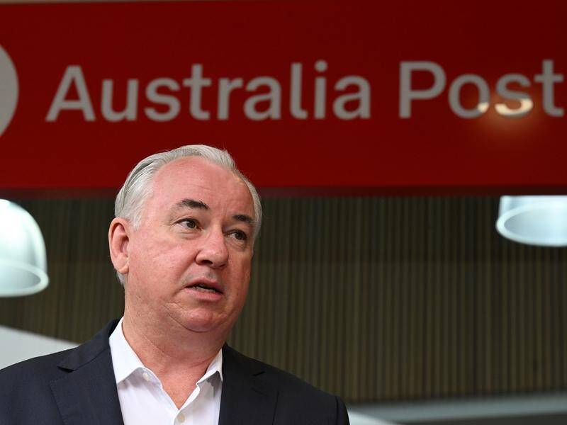 Chief executive Paul Graham has delivered a frank assessment of Australia Post's financial situation (Dean Lewins/AAP PHOTOS)