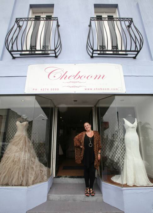 Tanya McGee of Cheboom Bridal shop on Wentworth Street.
