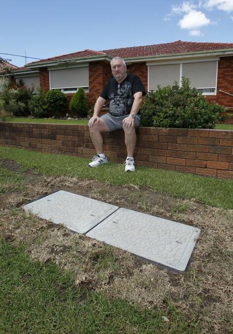 Losing patience: Dapto man Noel Brophy has been waiting since October for Telstra to connect his home internet and phone. Picture: ANDY ZAKELI