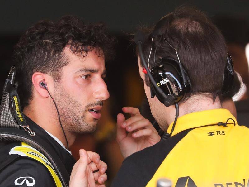 Daniel Ricciardo has watched his ex-team Red Bull land a podium finish at the Australian Grand Prix.