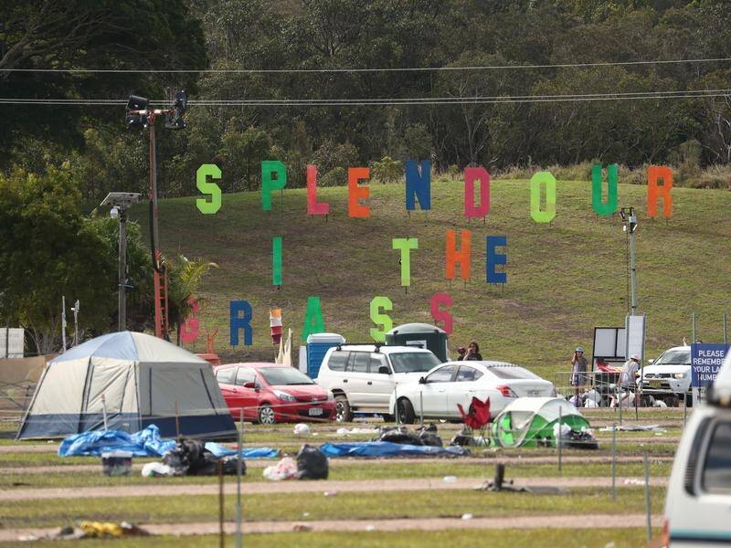 The Splendour in the Grass music and arts festival near Byron Bay has been cancelled. (Jason O'BRIEN/AAP PHOTOS)