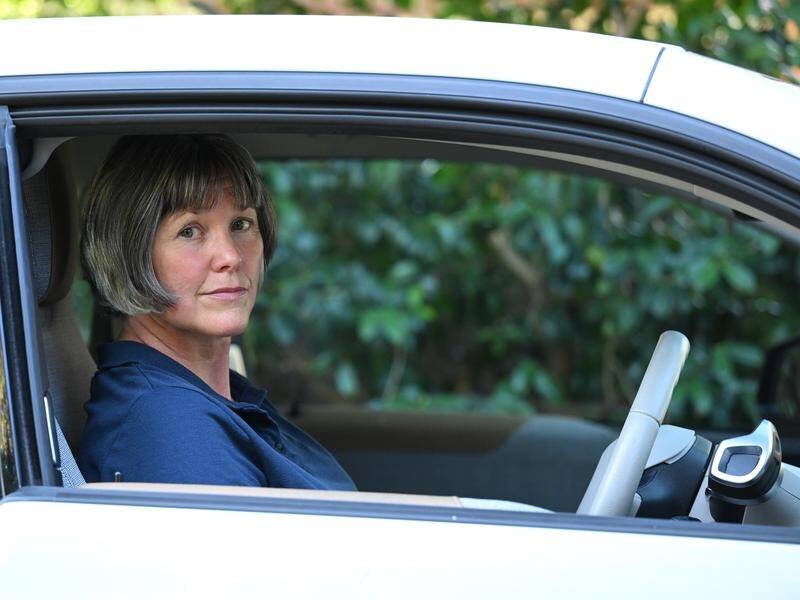 Kath Davies is one of two plaintiffs who won a case against Victoria's EV charge. (James Ross/AAP PHOTOS)