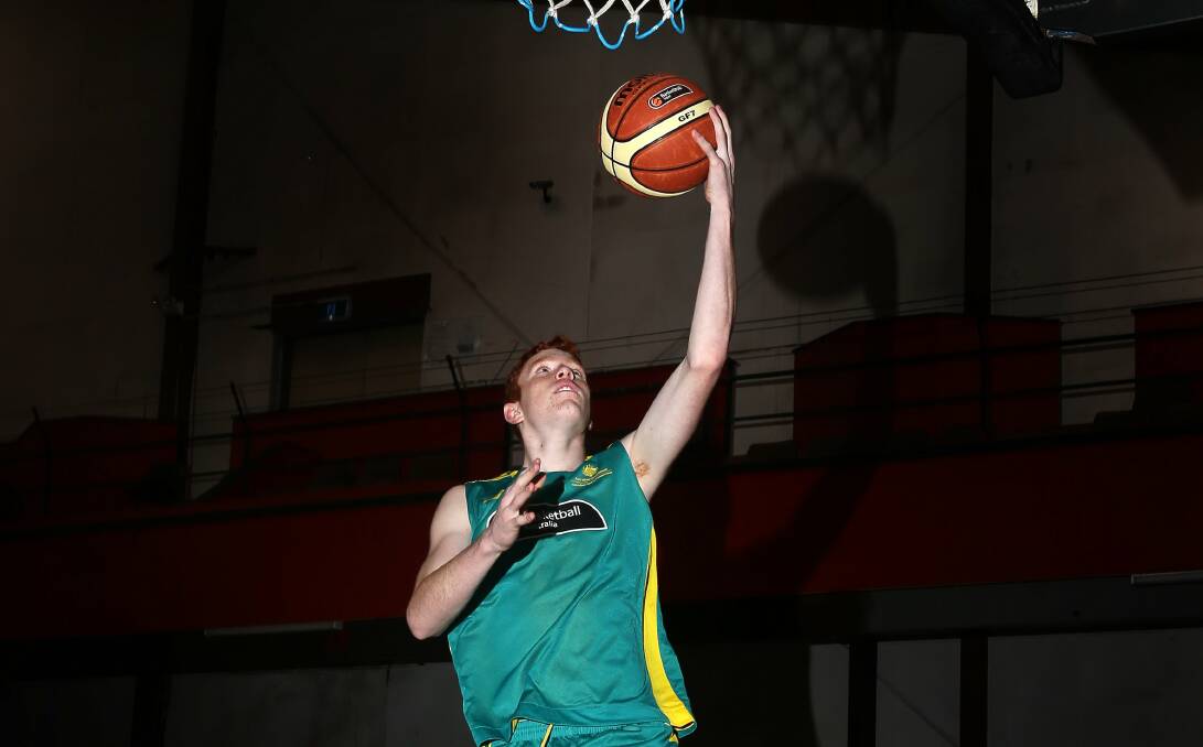 Angus Glover is after a Boomers' singlet. Picture: KIRK GILMOUR
