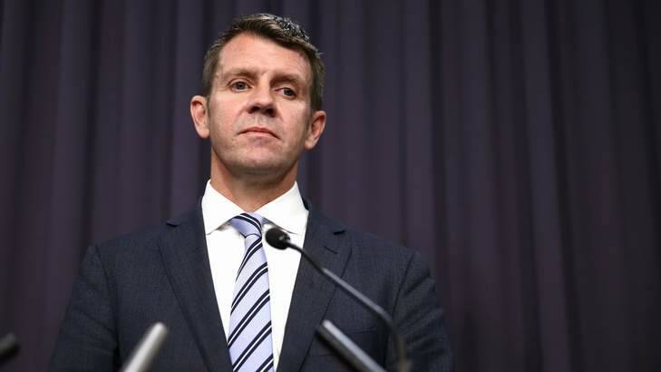NSW Premier Mike Baird is being urged to hold a referendum on power privatisation. Photo: Alex Ellinghausen