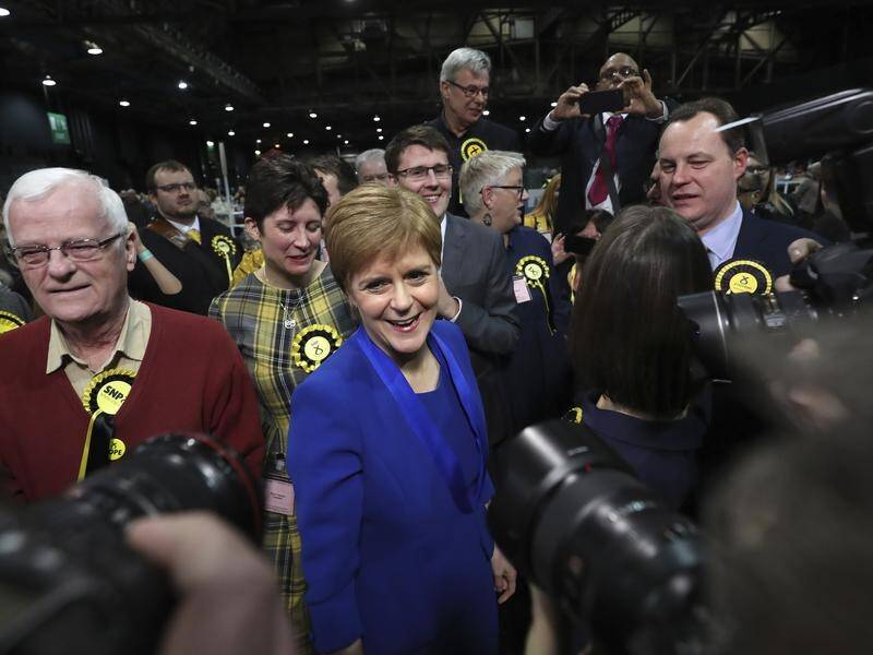 Scottish First Minister Nicola Sturgeon says Scotland must have a choice over its own future.