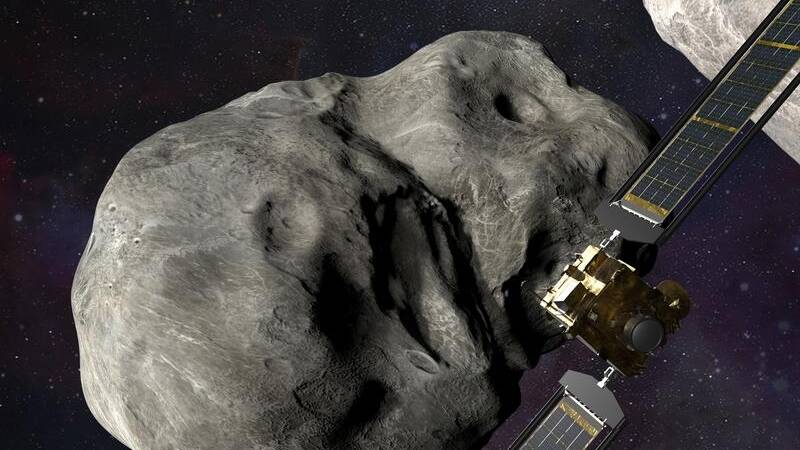 The CSIRO is among agencies tracking a planned collision between an asteroid and a NASA spacecraft. Picture AP