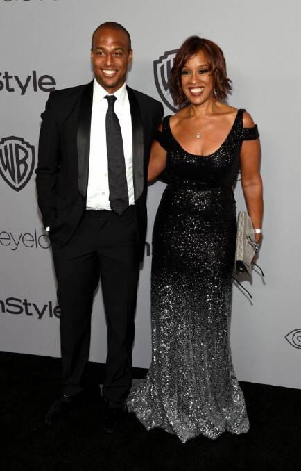 Gayle King, right, and William Bumpus Jr. arrive at the InStyle and Warner Bros. Golden Globes afterparty at the Beverly Hilton Hotel on Sunday, Jan. 7, 2018, in Beverly Hills, Calif. (Photo by Chris Pizzello/Invision/AP)