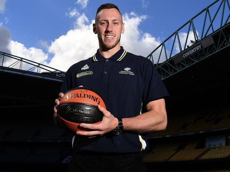 Boomers forward Mitch Creek has put his NBA dreams on hold and returned to the NBL.