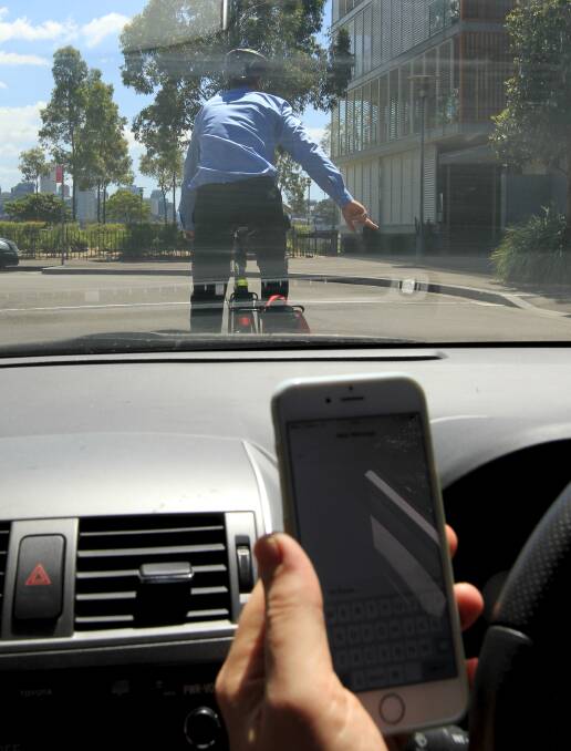 Accidents can happen in the blink of an eye – texting and driving don’t mix.