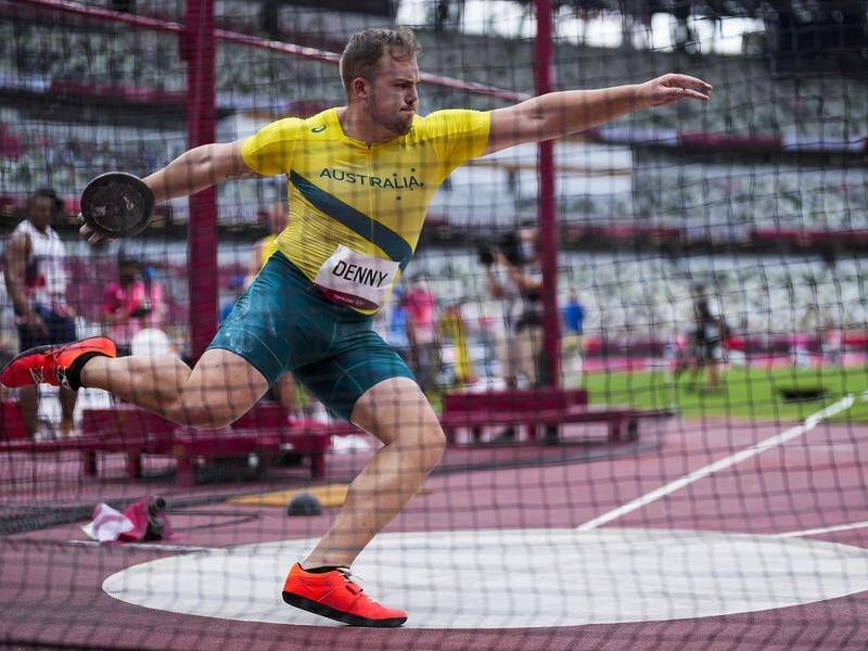 Matthew Denny has qualified in fourth spot for the men's discus final at the Tokyo Olympics.