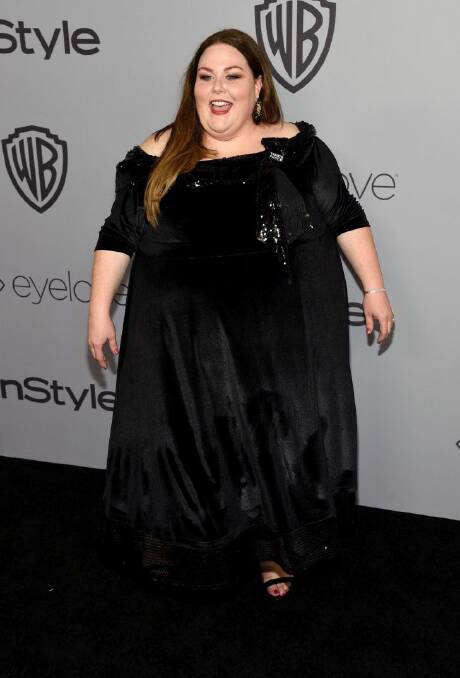 Chrissy Metz arrives at the InStyle and Warner Bros. Golden Globes afterparty at the Beverly Hilton Hotel on Sunday, Jan. 7, 2018, in Beverly Hills, Calif. (Photo by Chris Pizzello/Invision/AP)