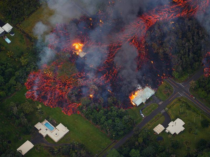 Lava consumes all in its wake as volcanic activity at Hawaii's Mount Kilauea continues.