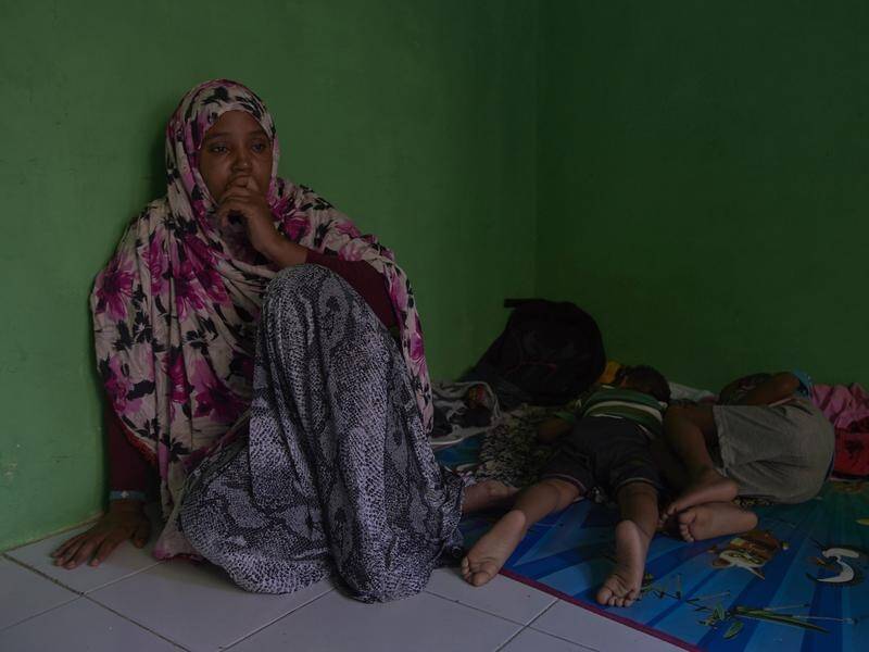Nimo, a Somalian refugee, says her life in Jakarta is "much harder" than her war-torn homeland.