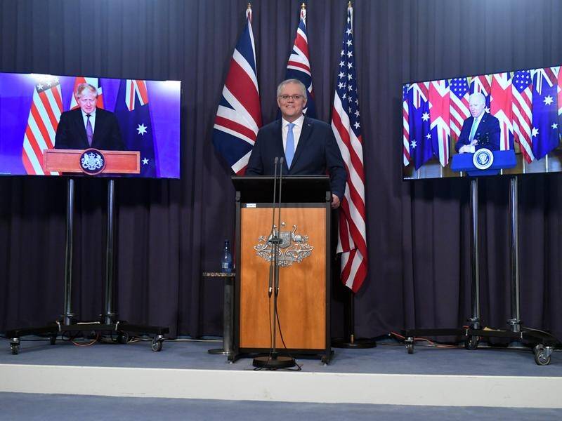 The alliance between Australia, UK and US is one of the biggest security developments in years. (Mick Tsikas/AAP PHOTOS)