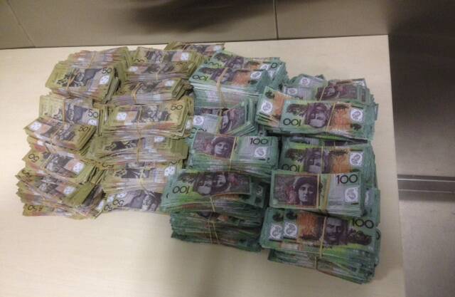 Counterfeit currency was recovered from a Warilla property.