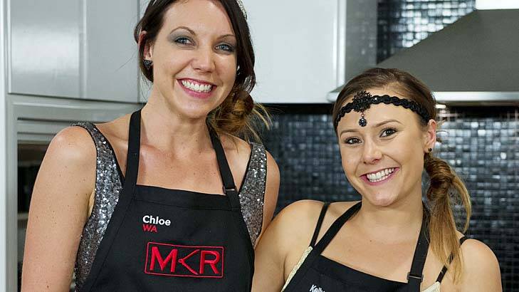<i>My Kitchen Rules</i> contestants Chloe and Kelly get through to the grand finals.