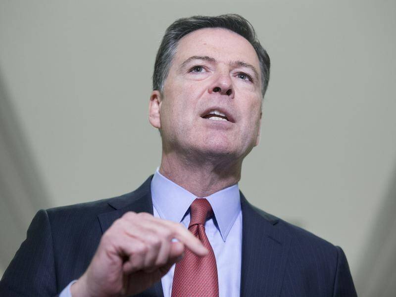 Republicans must "not be cowed by mean tweets or fear of their base", ex-FBI chief James Comey says.