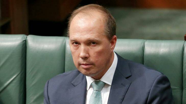 A spokeswoman for Immigration Minister Peter Dutton said the government made no apologies for strengthening deportation laws "to further protect the Australian community". Photo: Alex Ellinghausen