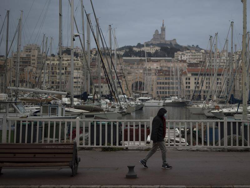 France has detected cases of the UK virus variant in the port city of Marseille, and in the Alps.