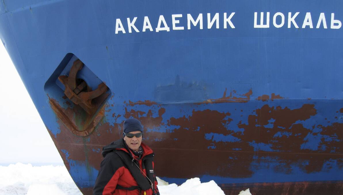 Ben Maddison on his journey to the Antarctic on with the Akademik Shokalskiy.