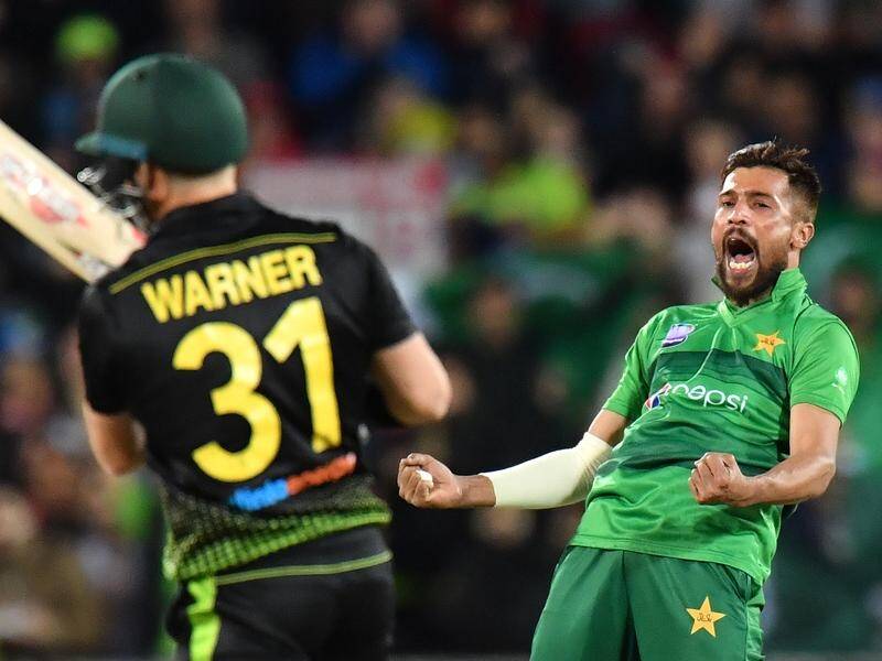 Pakistan's Mohammad Amir will undertake a two-week fitness training camp with the army. (Dean Lewins/AAP PHOTOS)