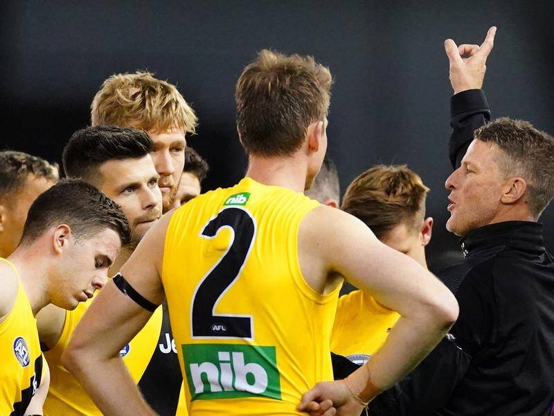 Damien Hardwick has told his players they don't have the luxury to build slowly like previous years.