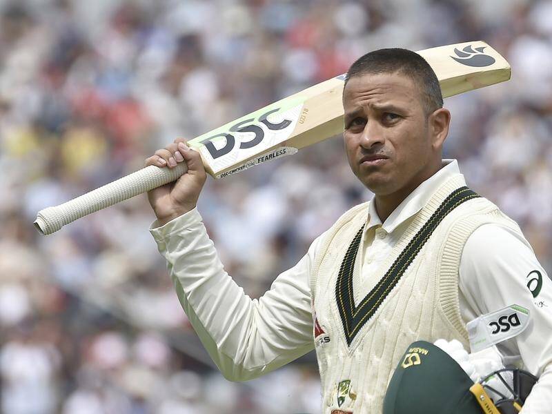 Usman Khawaja's competitive desire remains strong at age 36 ahead of the first Test against Pakistan (AP PHOTO)