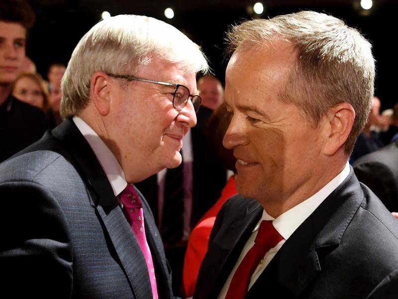 Kevin Rudd says voters never liked or trusted Bill Shorten.
