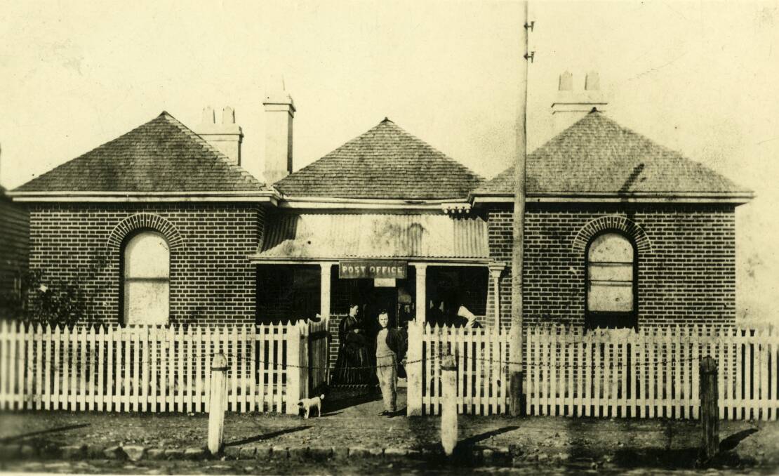 The post office in 1879 with just a single storey before it was extended. Picture: From the collections of WOLLONGONG CITY LIBRARY and ILLAWARRA HISTORICAL SOCIETY