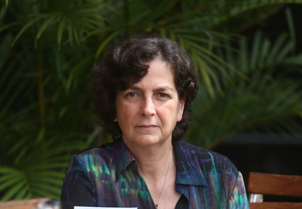 Associate Professor Sarah Ferber with her new book which looks at the history behind bioethical subjects. Picture: ROBERT PEET