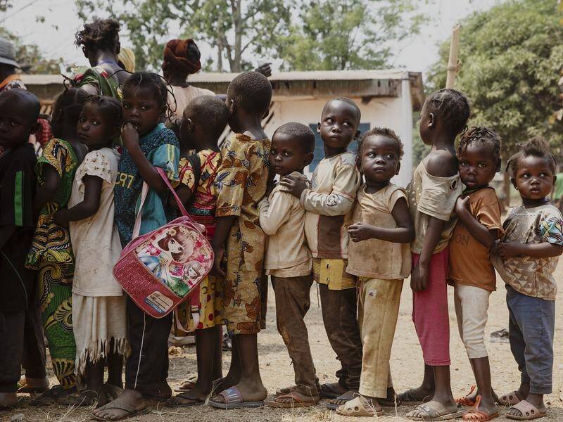 One in one in four of Central African Republic's 5 million citizens are displaced or refugees.